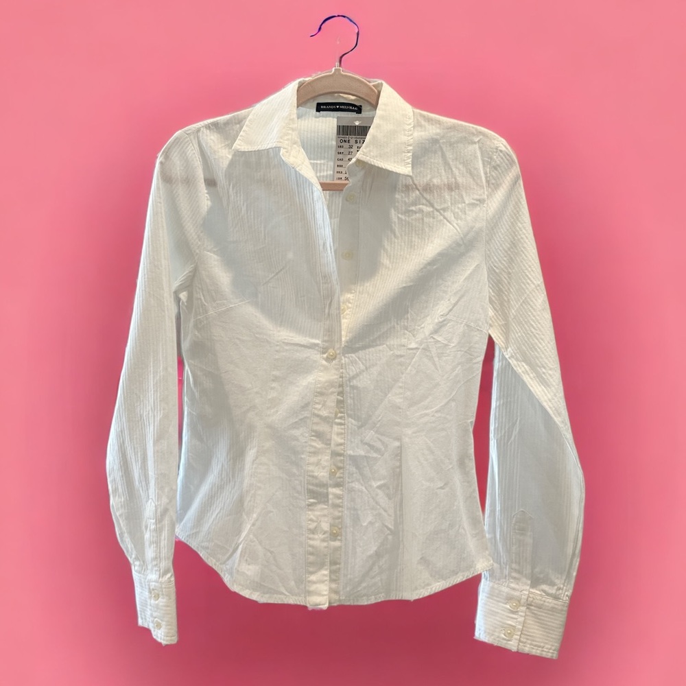 Ladies Brandy Melville white blouse